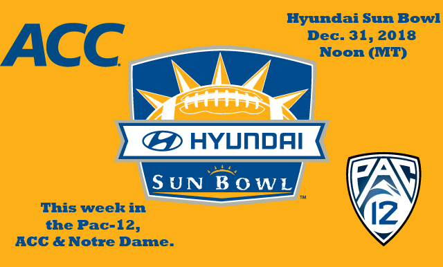 THIS WEEK IN THE ACC AND PAC-12 (WEEK EIGHT)